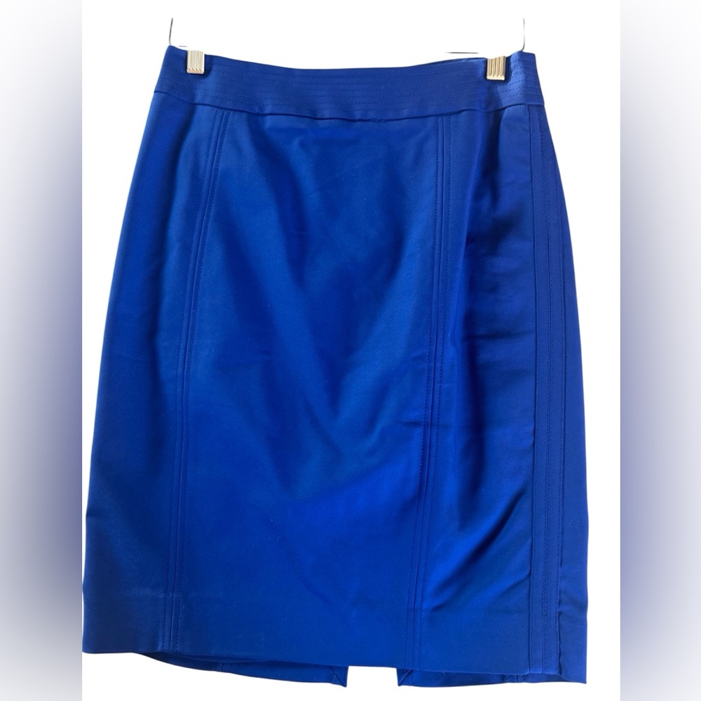 White House Black Market Royal Blue Pencil Skirt